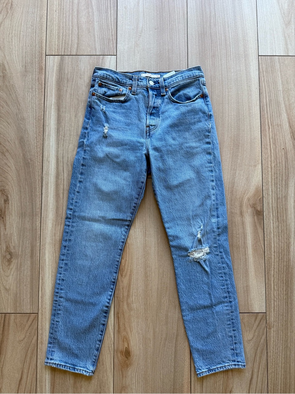Levi's Wedgie Straight High-Rise Jean 80s Scandinavian Coastal Grandmother - Picture 2 of 4